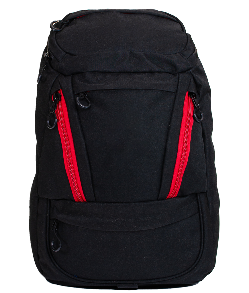 Black w/ Red Trim